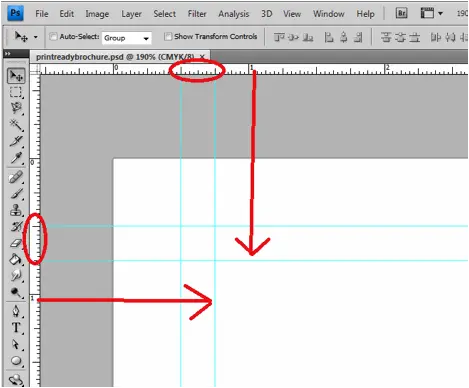 حاشیه امن ناکافی و برش
