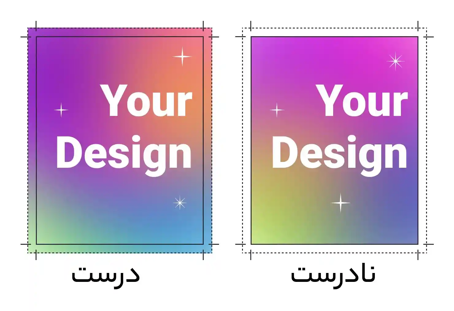 مثال تصویری bleed